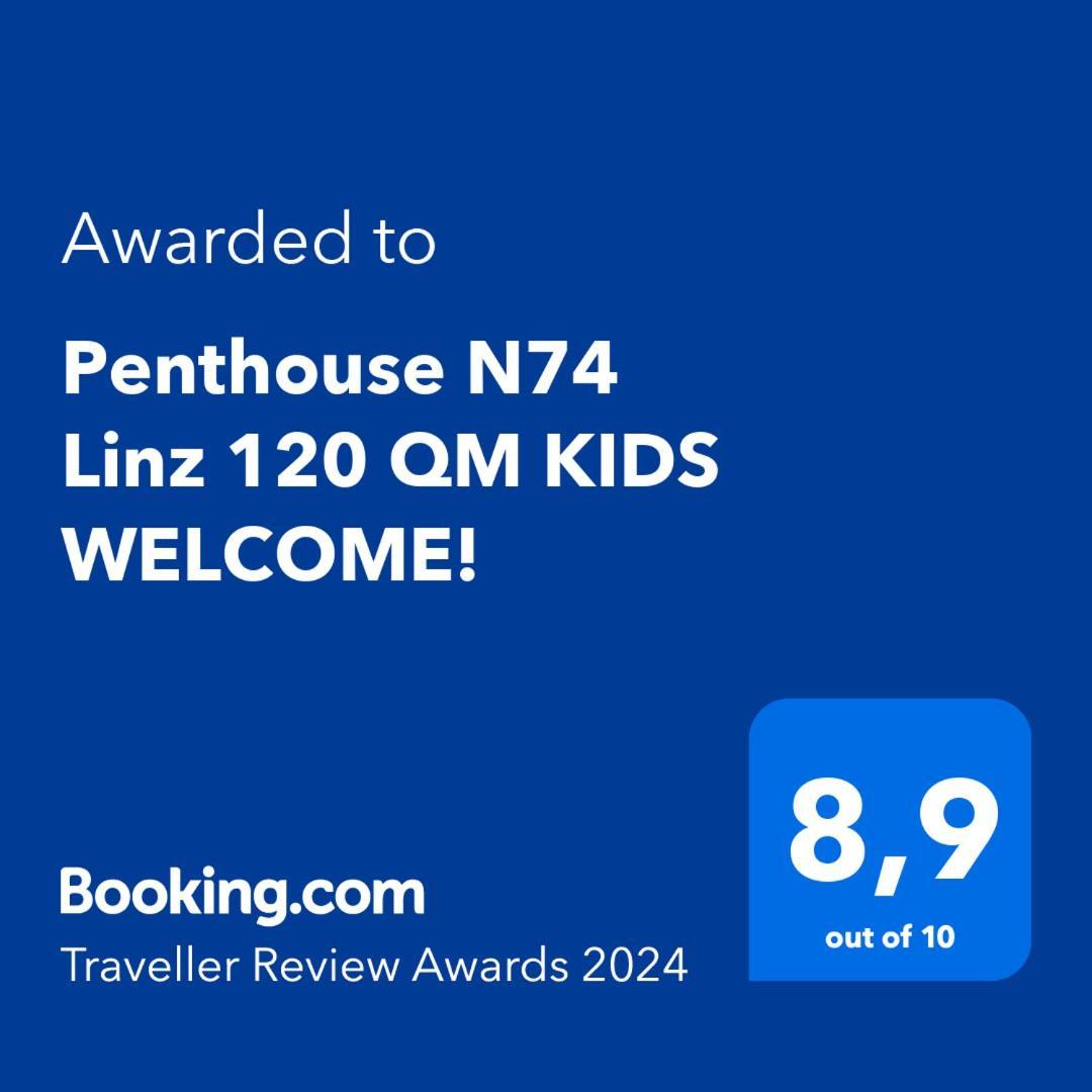 Penthouse N74 Linz 120 Qm Kids Welcome! Екстер'єр фото